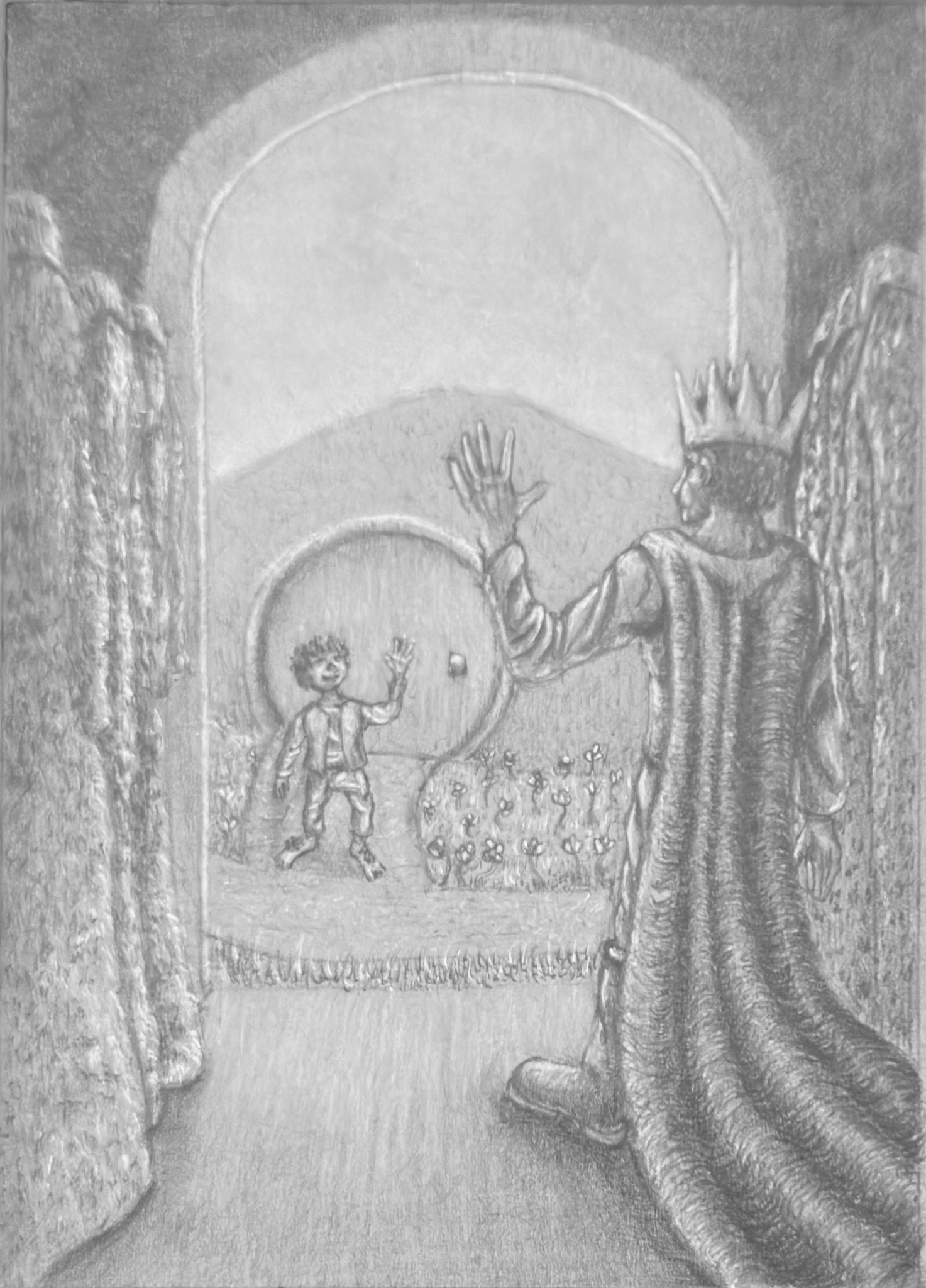 JRR Tolkien and CS Lewis commissioned drawing part 1