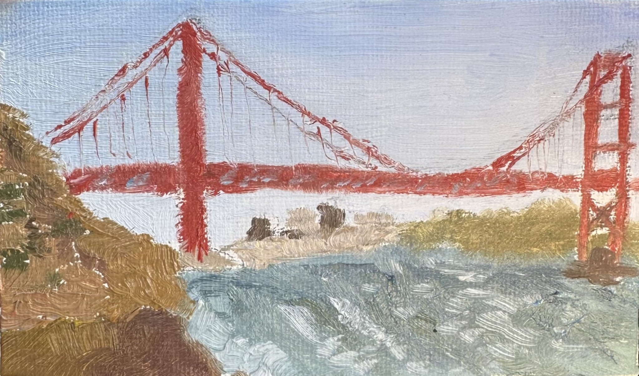 Golden Gate Bridge Plein Air