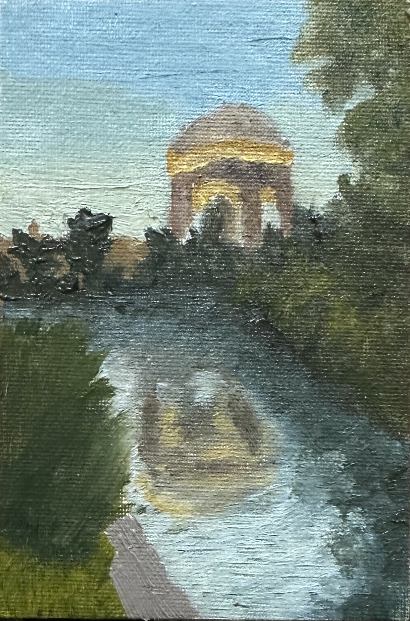 Palace of the Fine Arts San Francisco Study